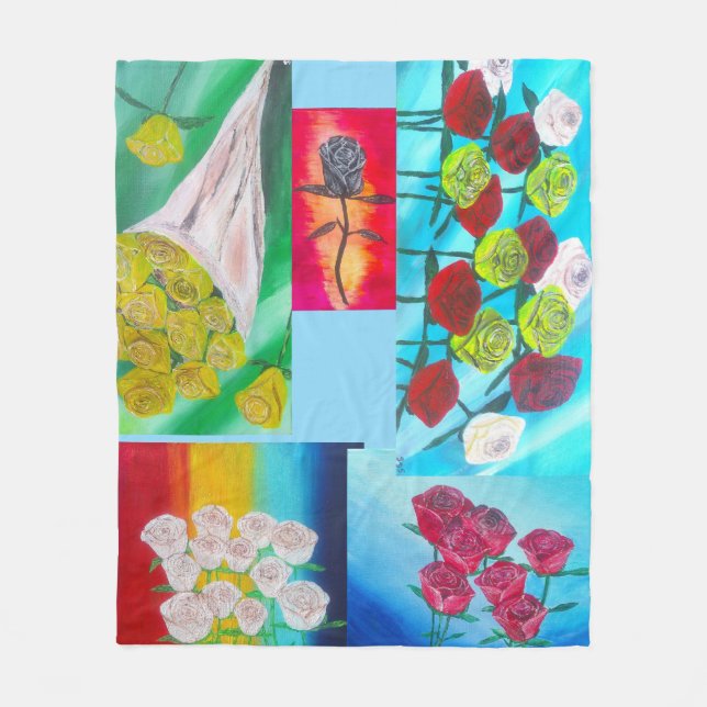 Rose series blanket (Front)