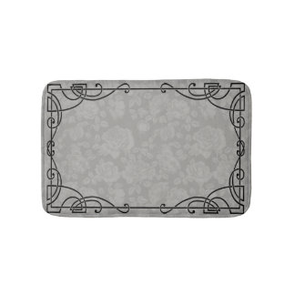 Rose Shadow Fairy Bath Mat