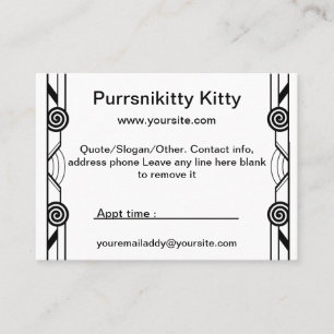 Rose Shadow Fairy Business Card