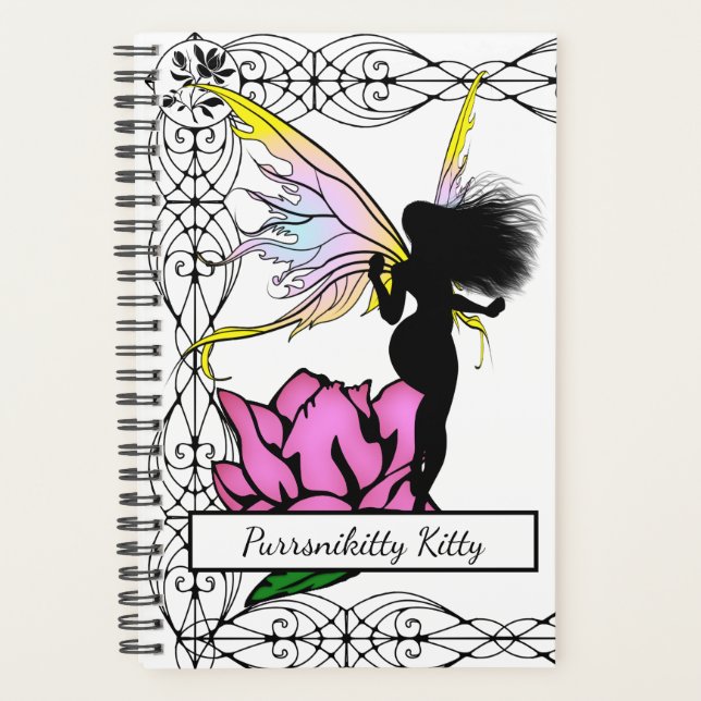 Rose Shadow Fairy Planner (Front)