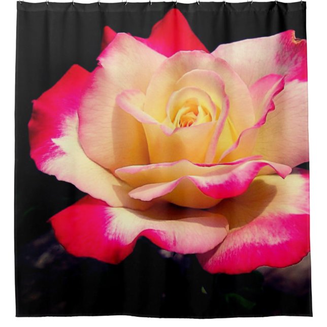 Rose Shower Curtain (Front)