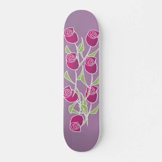 Rose skateboard (Front)