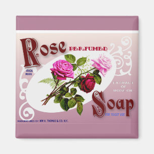 Rose Soap Magnet