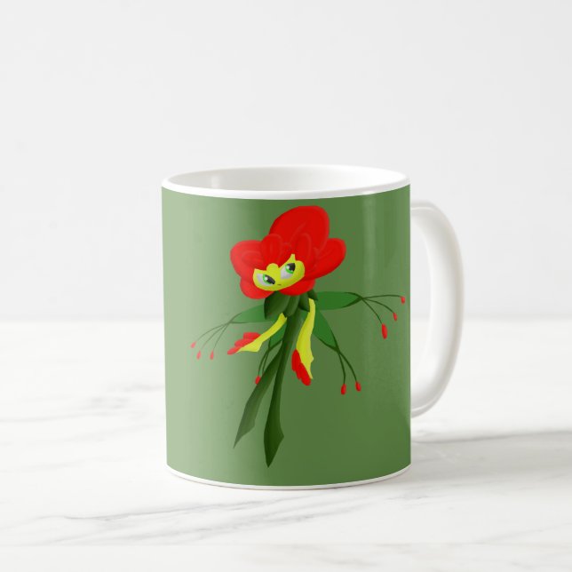 Rose Sprite Mug (Front Right)