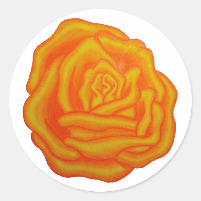 Rose Sticker (Front)