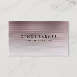 Rose Stripe Business Card