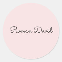 Rose Sugar Pinkish personalised 