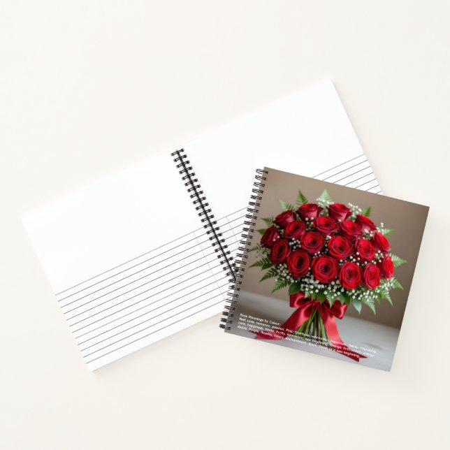 Rose Symbolism Notebook (Inside)