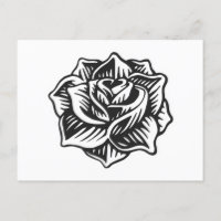 Rose Tattoo Postcard