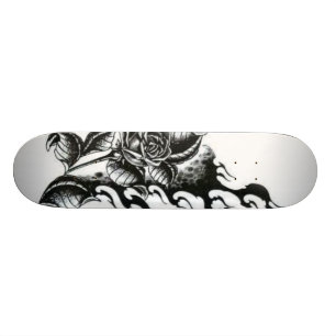 Rose-tattoo Skateboard