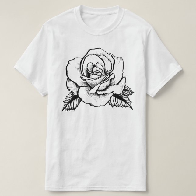 rose tattoo T-Shirt (Design Front)