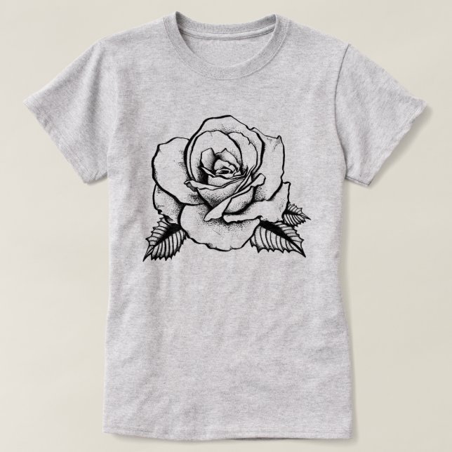 rose tattoo T-Shirt (Design Front)
