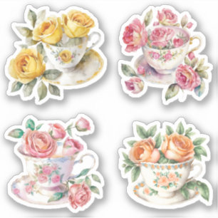 Rose Teacups