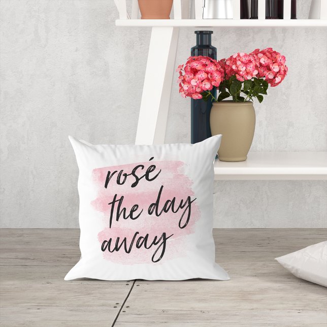 Rosé the Day Away Cushion (Creator Uploaded)