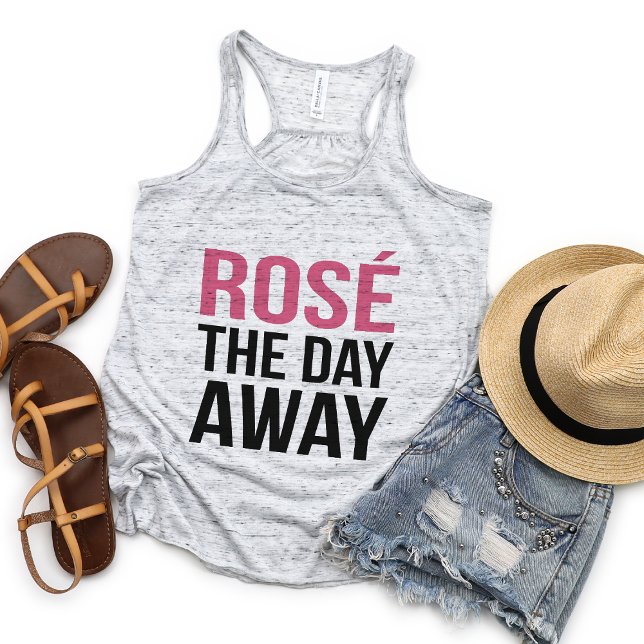 Rose the Day Away Quote Singlet (Creator Uploaded)