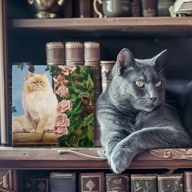 Rose the Persian Cat Tile (Creator Uploaded)