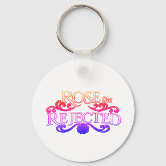 ROSE the REJECTED: Official Rainbow Logo Keychain