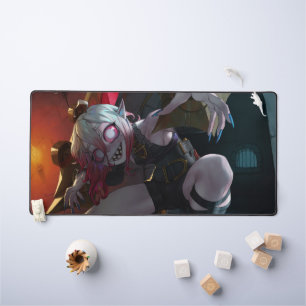 Rose Thorn Gaming Desk Mat Cute Vampire themed