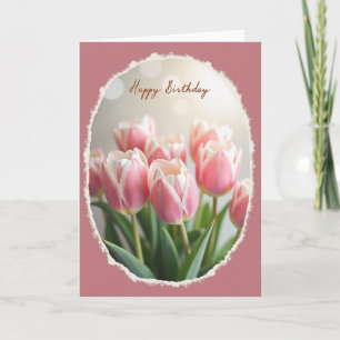 Rose Tinted Birthday Card