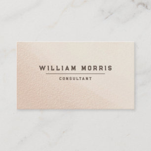 Rose Tone Minimalist QR Code Professional Business Card