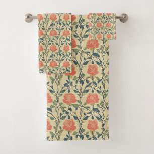Rose Trellis Bath Towel Set