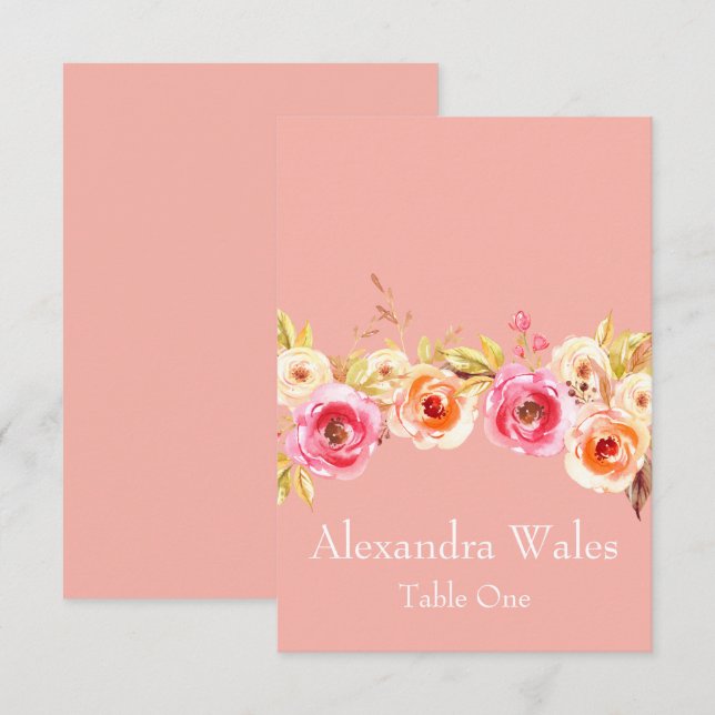 Rose Unity Invitation (Front/Back)