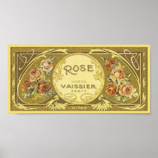 Rose Vaissier Paris Poster
