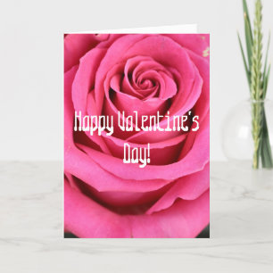 Rose valentine's  day card