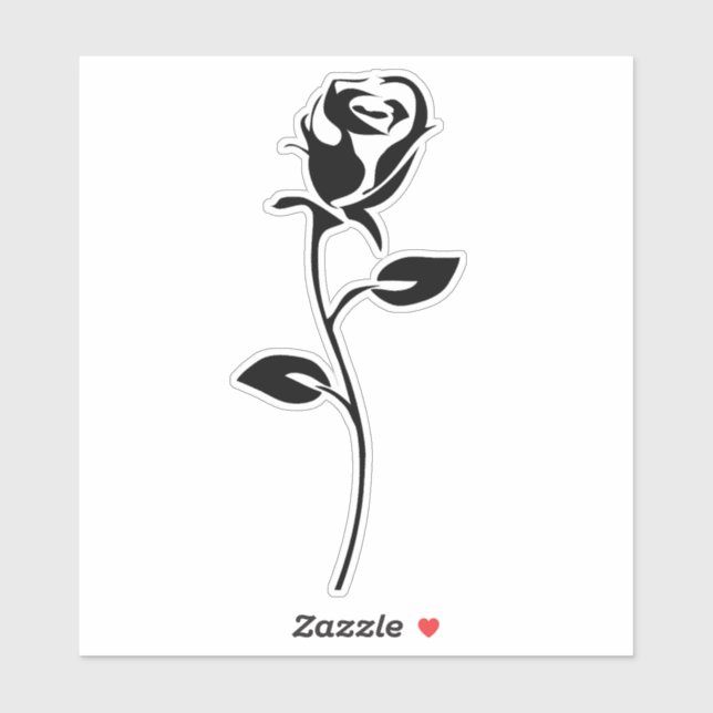 Rose Vinyl Sticker (Sheet)
