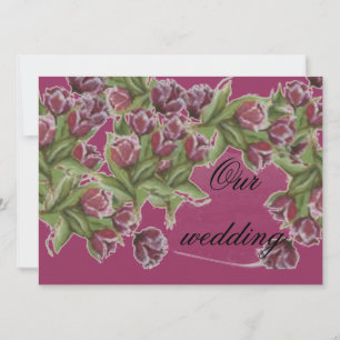 ROSE wedding invitation