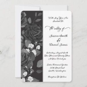 Rose Wedding Invitation