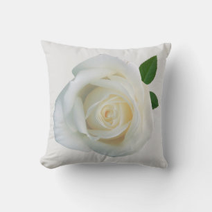 Rose White Cushion