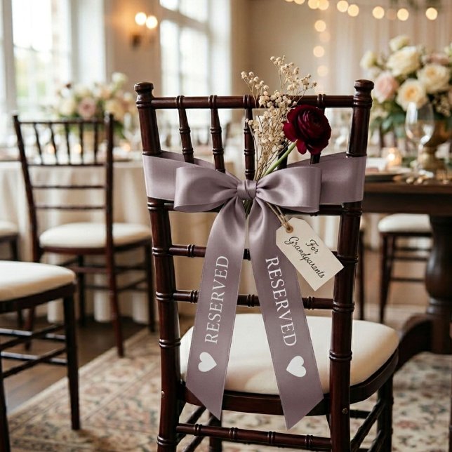 Rose & White wedding Reserved Satin Ribbon (Creator Uploaded)