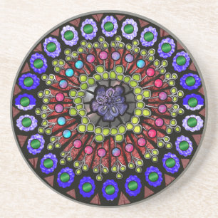 rose window coaster