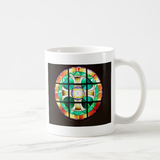 Rose Window Coffee Mug (Right)