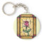 Rose Window Keychain