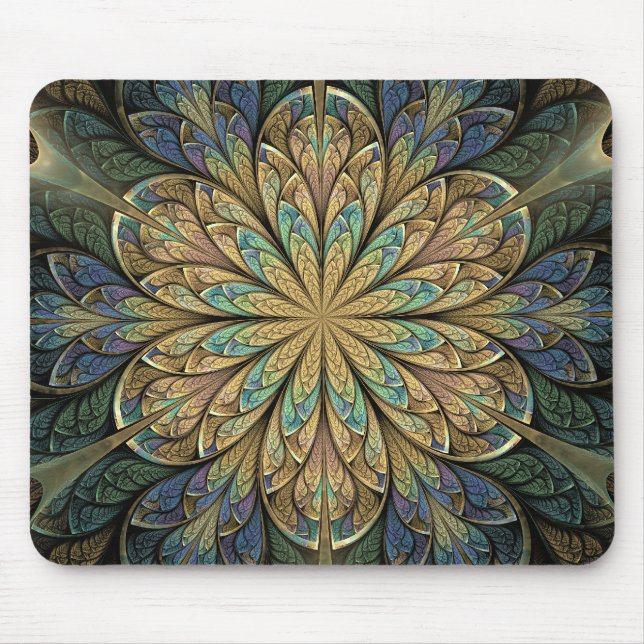Rose Window Mouse Pad (Front)