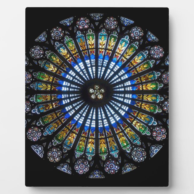rose window plaque (Front)