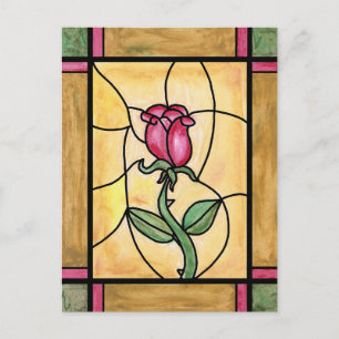 Rose Window Postcard