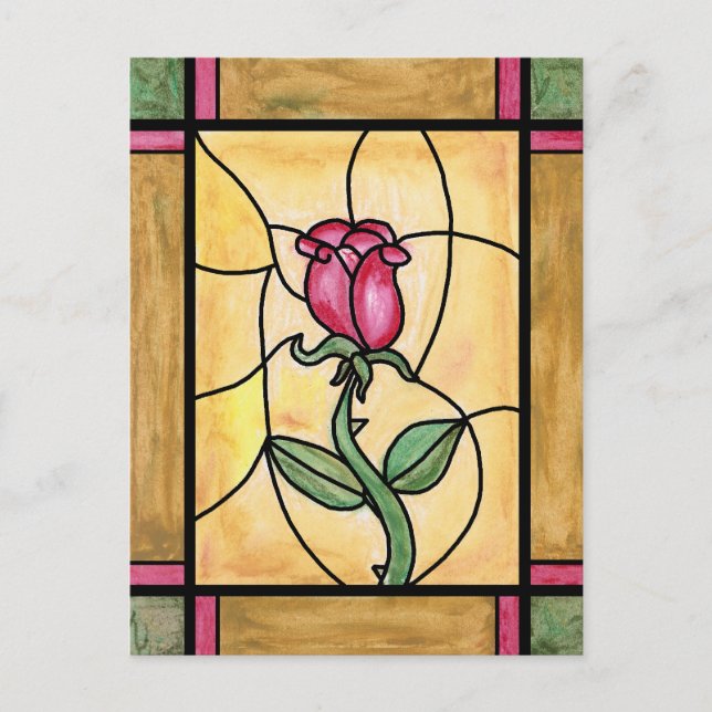 Rose Window Postcard (Front)