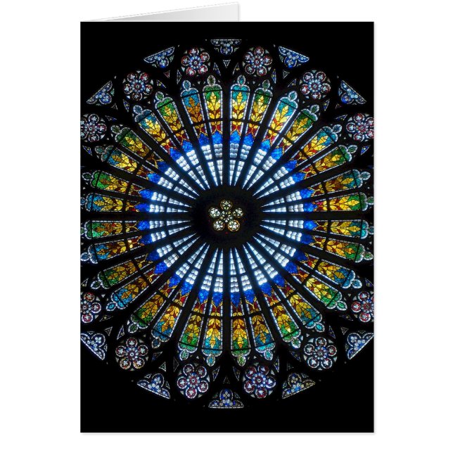 rose window strasbourg cathedral (Front)