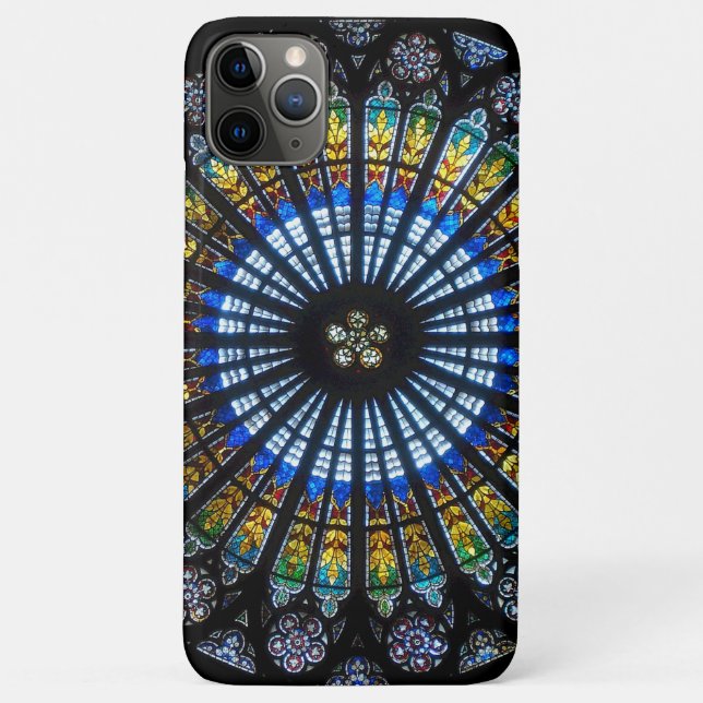 rose window strasbourg cathedral Case-Mate iPhone case (Back)