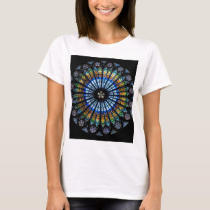 rose window strasbourg cathedral T-Shirt