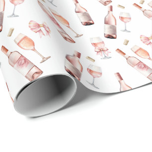 Rosé Wine Lover Wrapping Paper