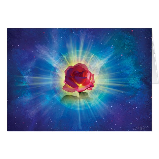 Rose Wings (Front Horizontal)