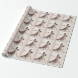 Rose Winter Wedding Bride Golden Shiny Heart Party Wrapping Paper<br><div class="desc">Rose Winter Wedding Bride Golden Shiny Heart Party Wrapping Paper. Unique,  beautiful,  stylish design. Easy to be personalised. Font style,  size and colours can be changed. Matching items available.</div>