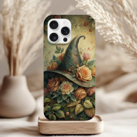 Rose Witch Hat – Soft Witchy Aesthetic Phone Case