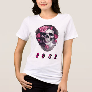 ROSE women T-Shirt Tri-Blend Shirt