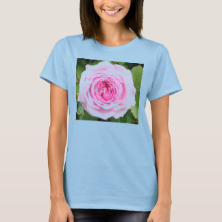 Rose worn T-shirt