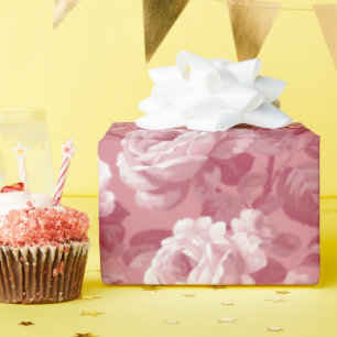 Rose wrapping paper